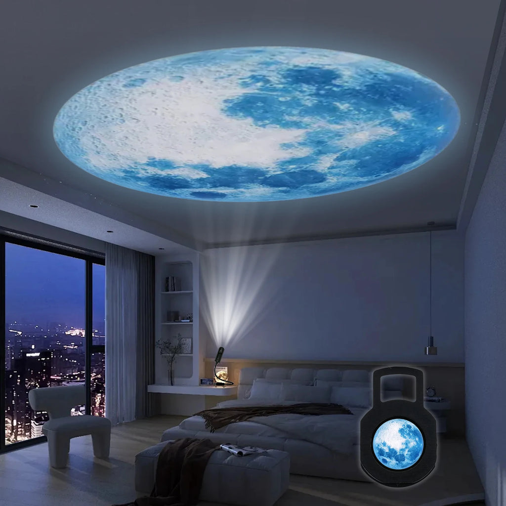 Lampe de chevet bleu