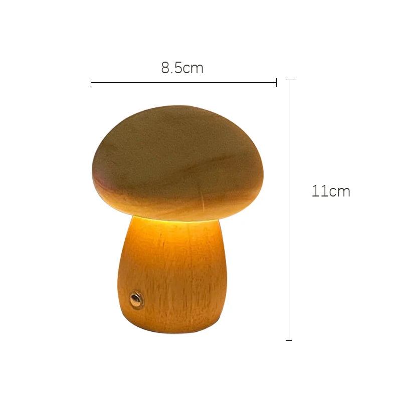 Lampe de chevet bois