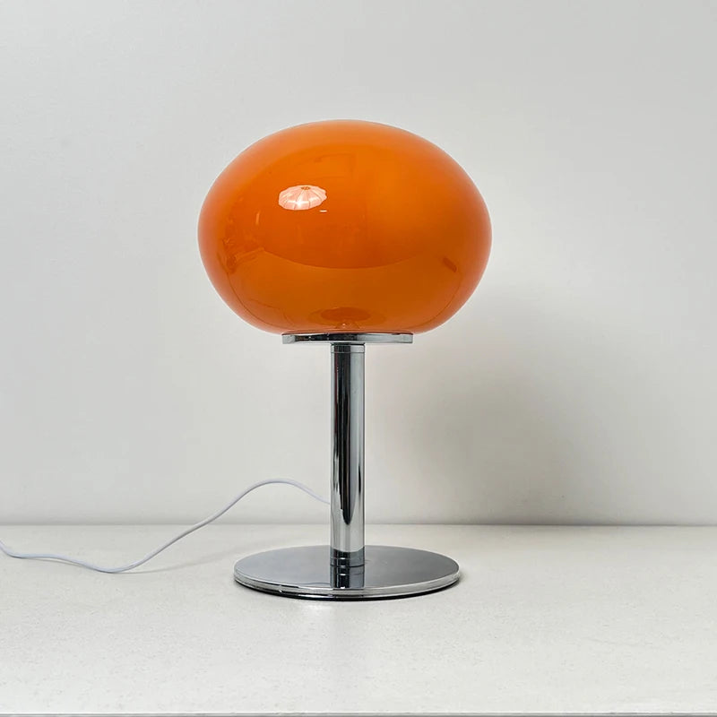 Lampe de chevet jaune