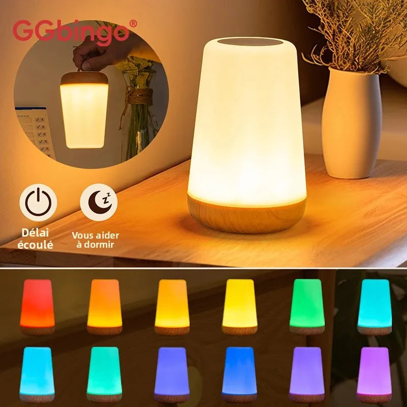Lampe de chevet tactile