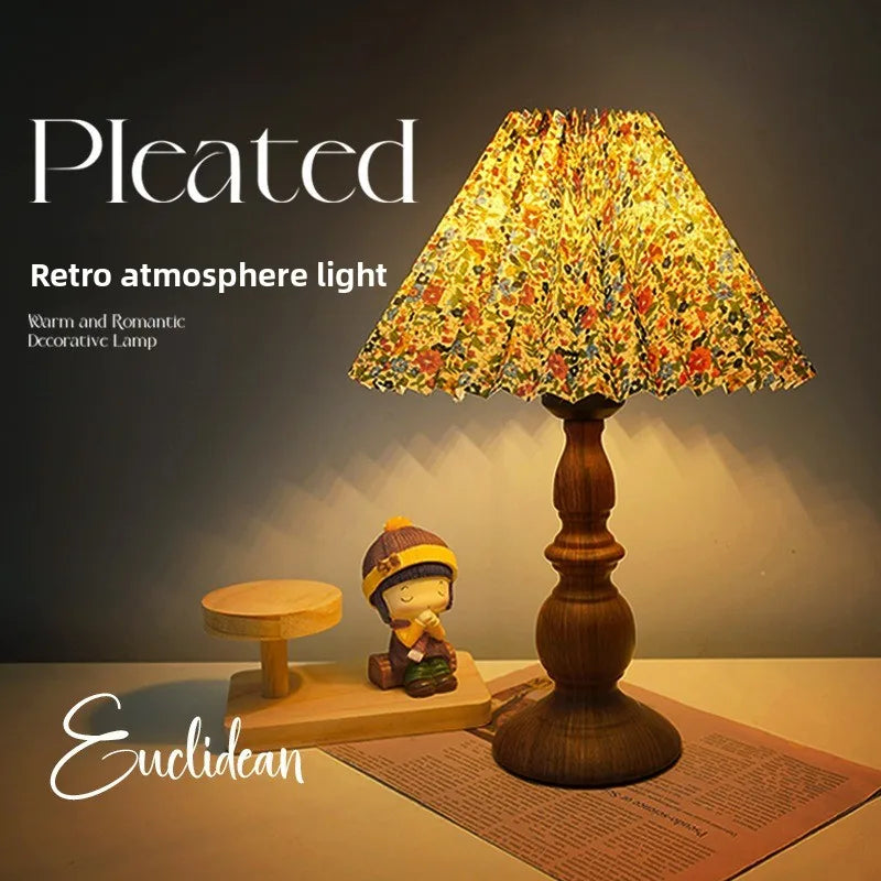 Lampe de chevet bois flotté