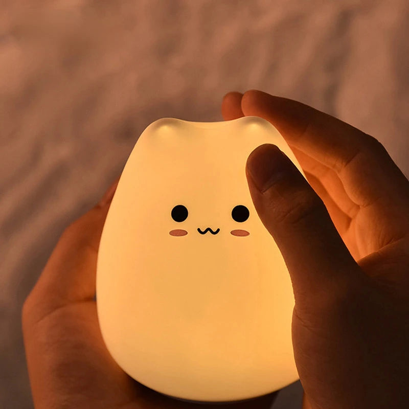 Lampe de chevet chat