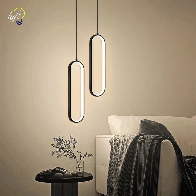 Lampe de chevet suspendue