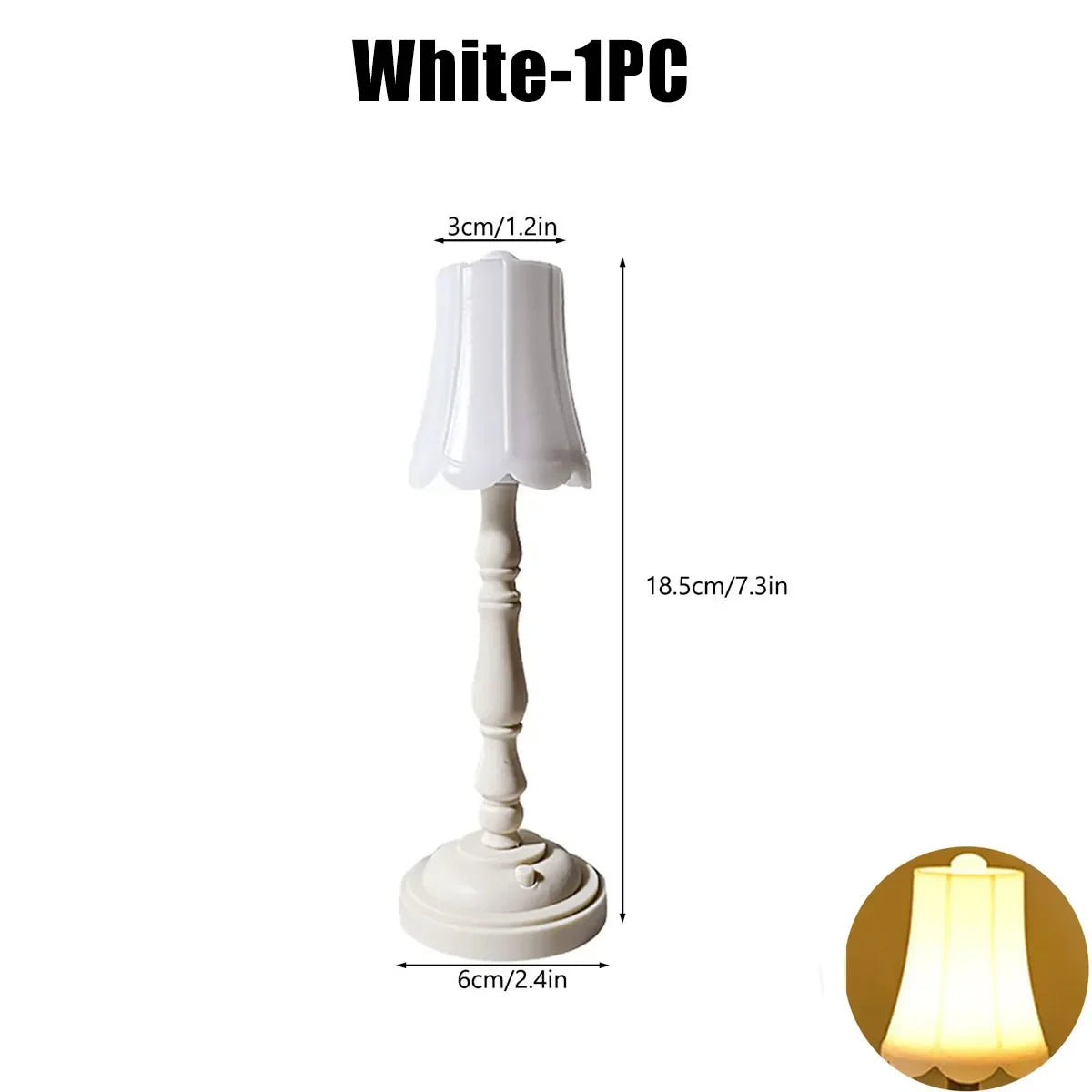 Lampe de chevet ancien