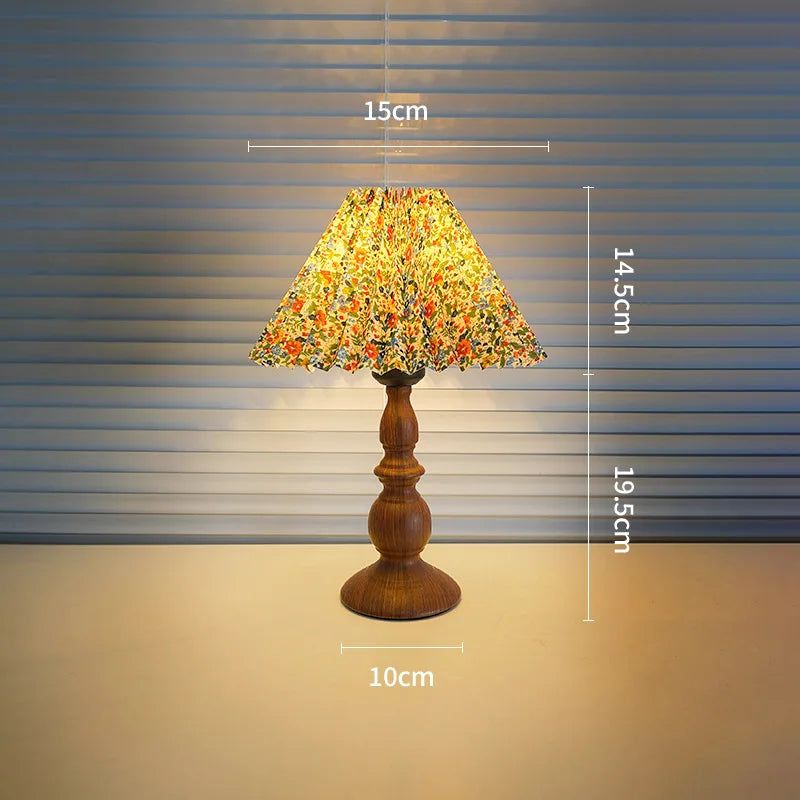 Lampe de chevet bois flotté