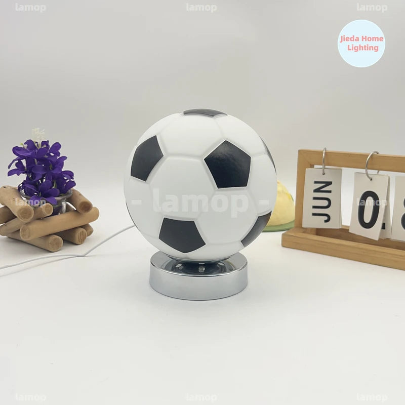 Lampe de chevet foot ball