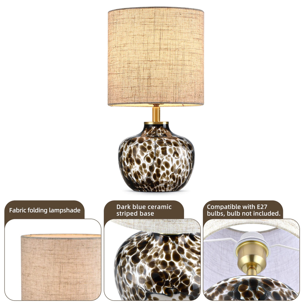 Lampe de chevet léopard