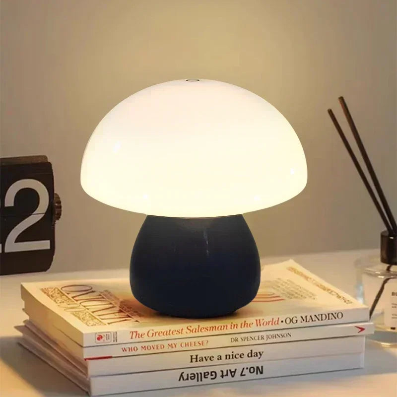 Lampe de chevet champignon