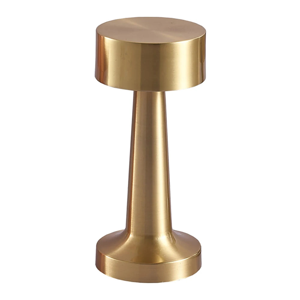 Lampe de chevet argenté