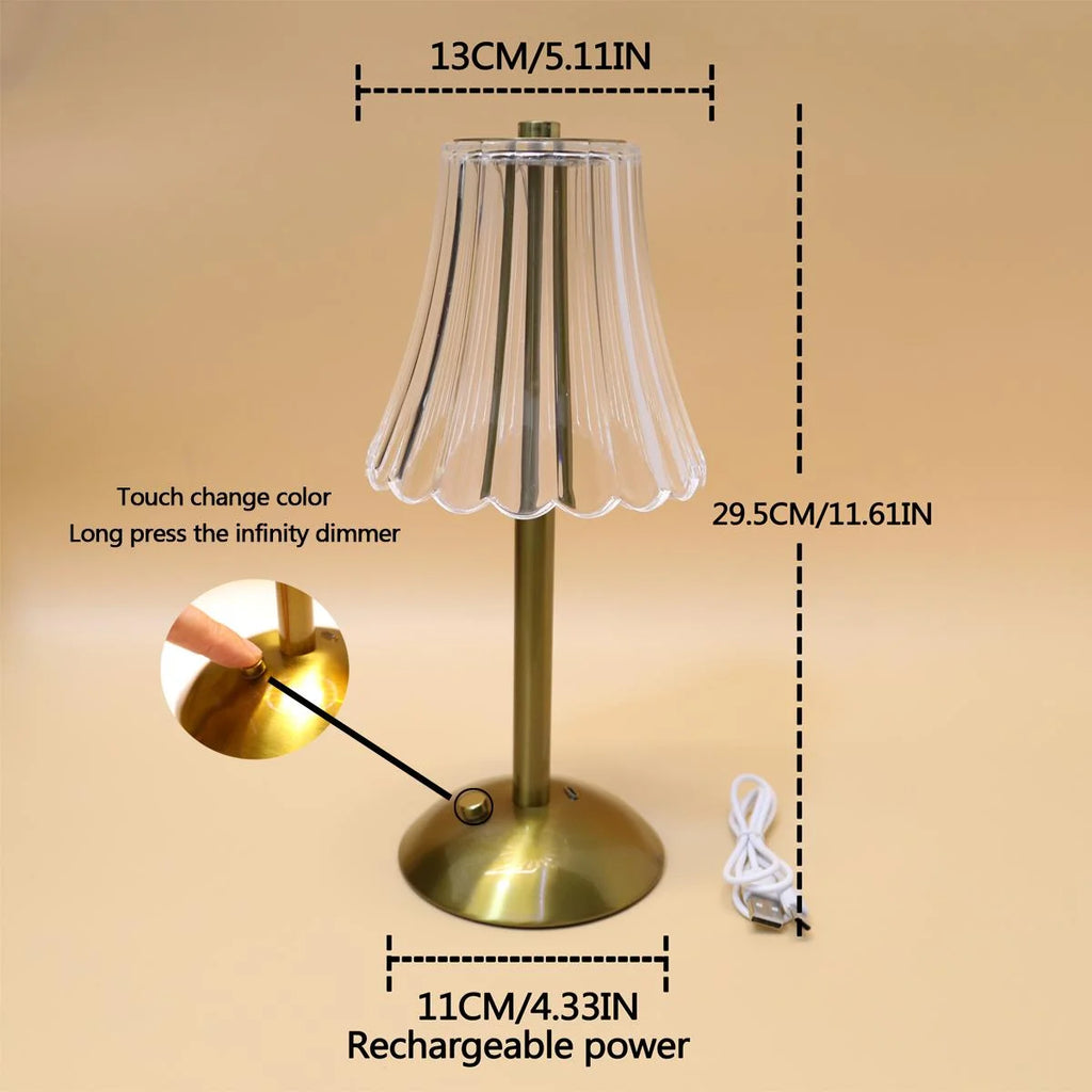 Lampe de chevet style ancien