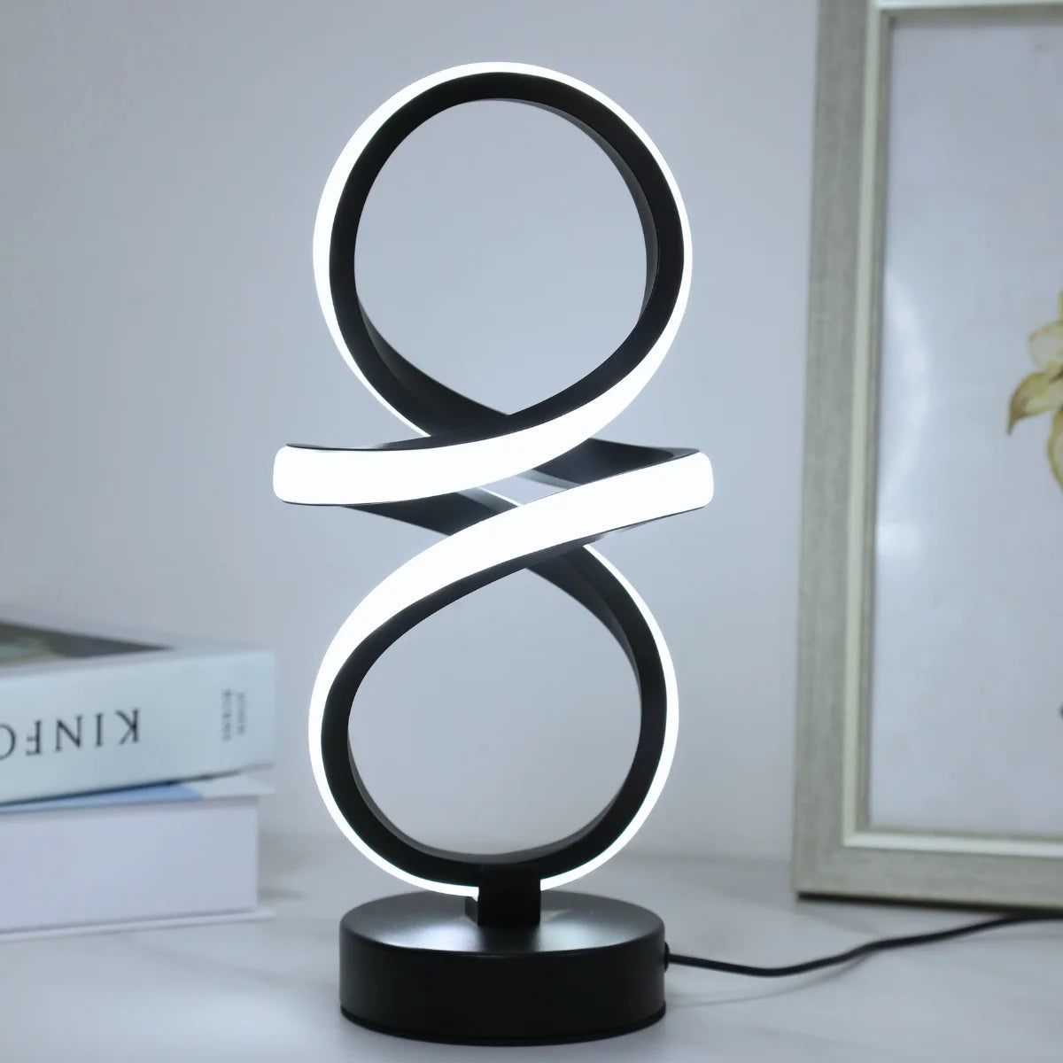 Lampe de chevet blanche