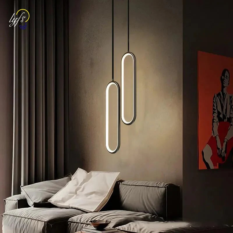 Lampe de chevet suspendue