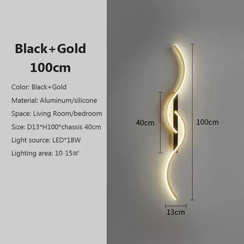 Lampe de chevet pour la tête de lit