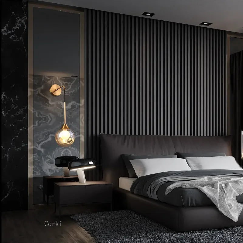 Lampe de chevet or