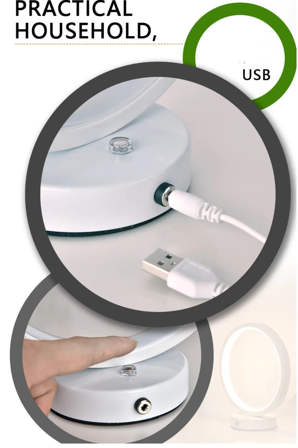 Lampe de chevet simple