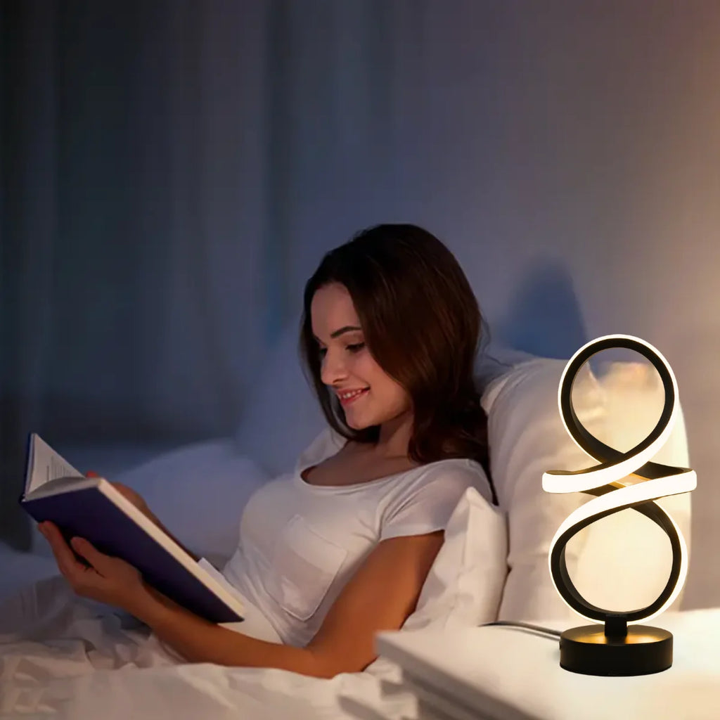 Lampe de chevet blanche