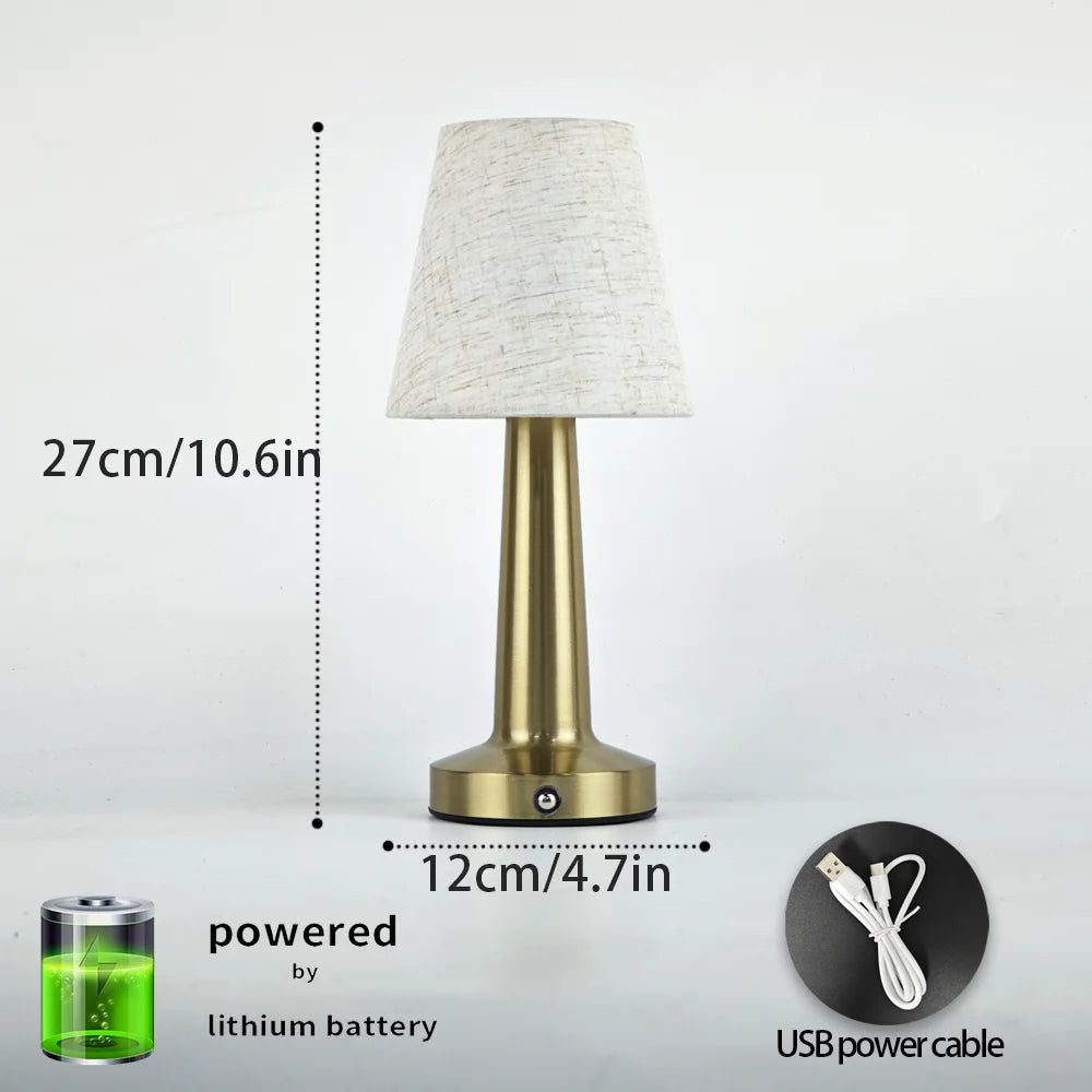 Lampe de chevet taupe