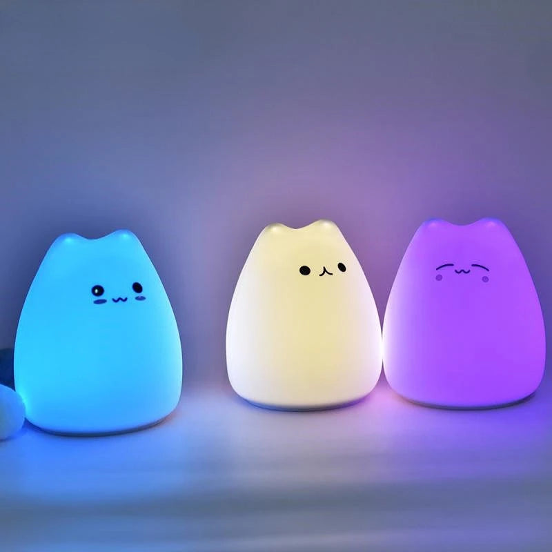Lampe de chevet chat