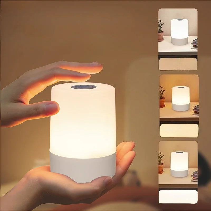 Lampe de chevet galets