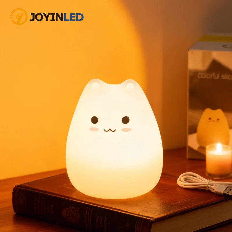Lampe de chevet chat