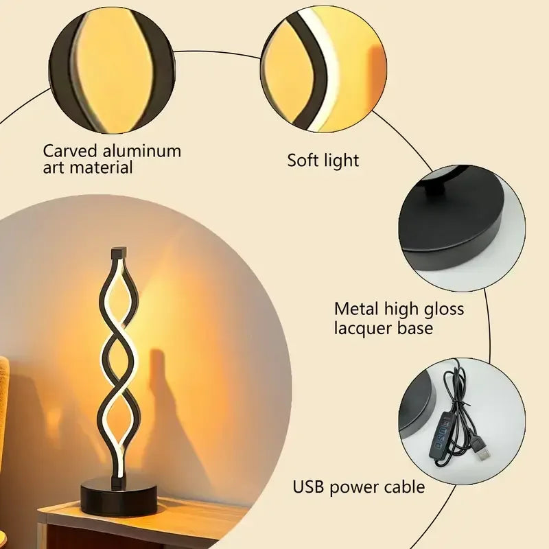 Lampe de chevet voiture articulé
