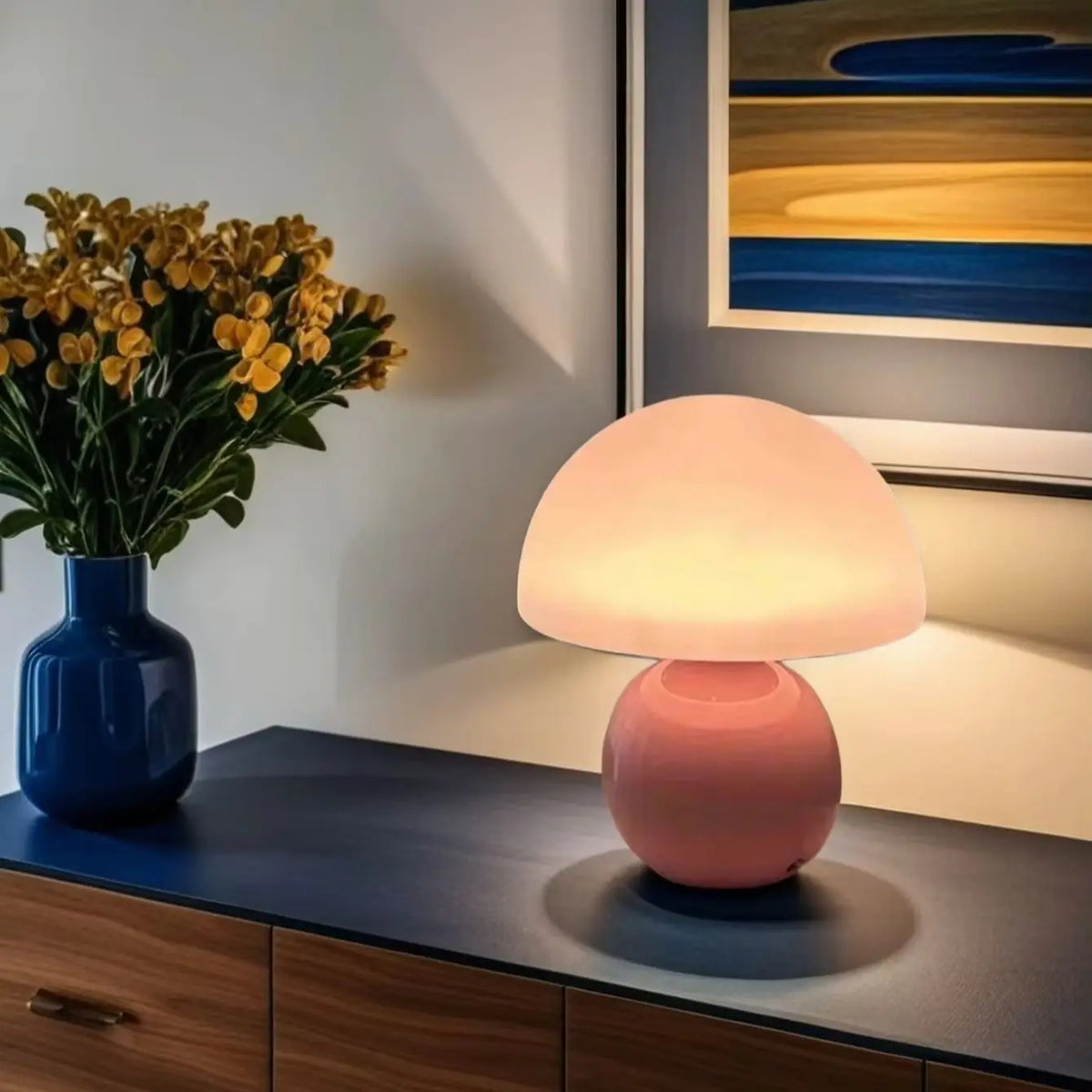Lampe de chevet ceramique