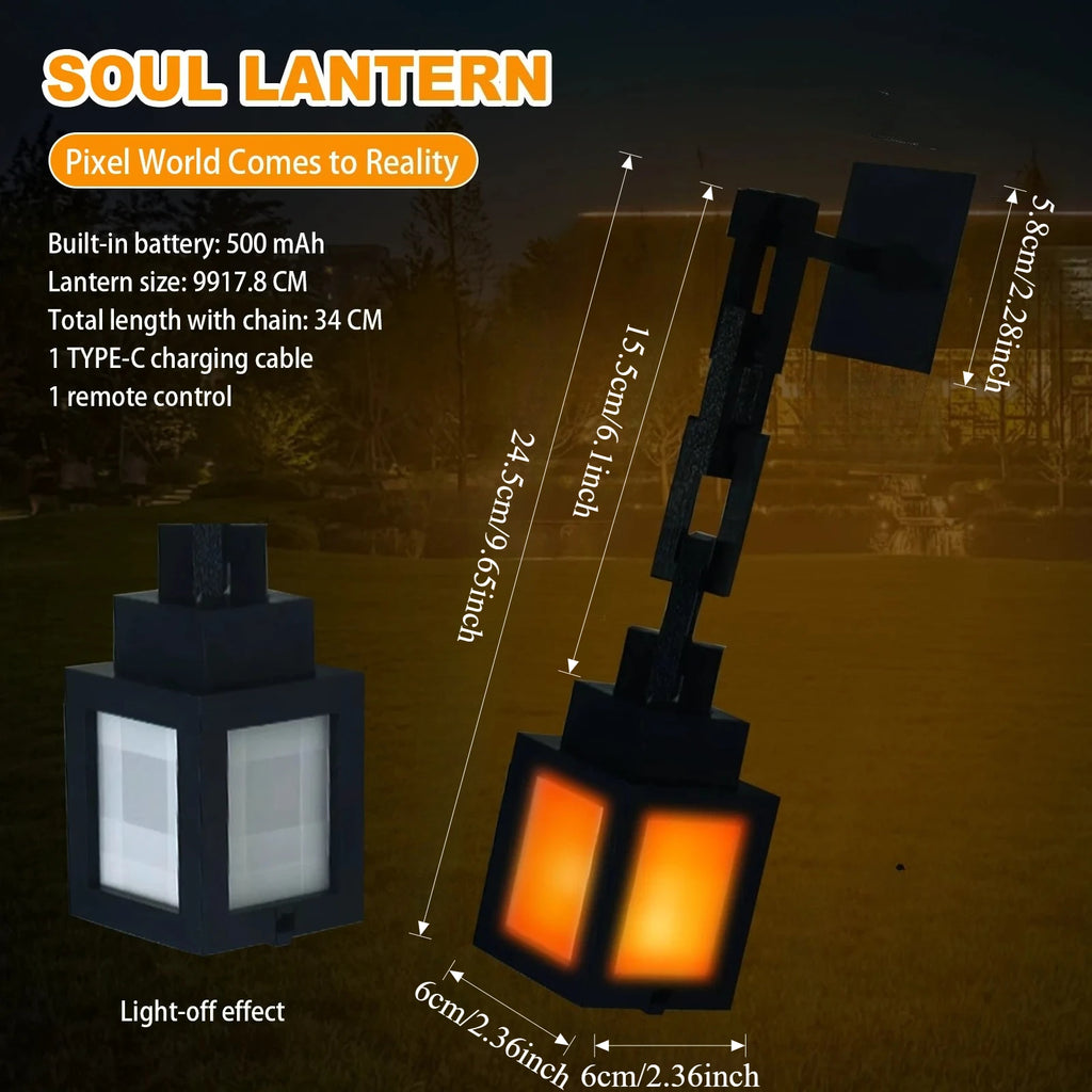 Lampe de chevet mnecraft