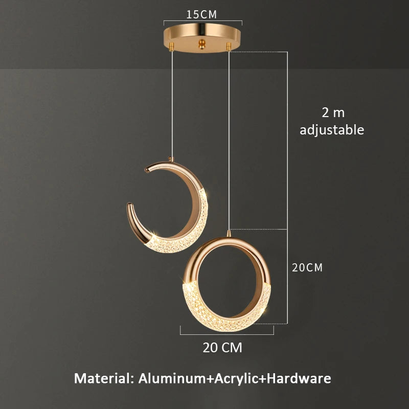Lampe de chevet design luxe