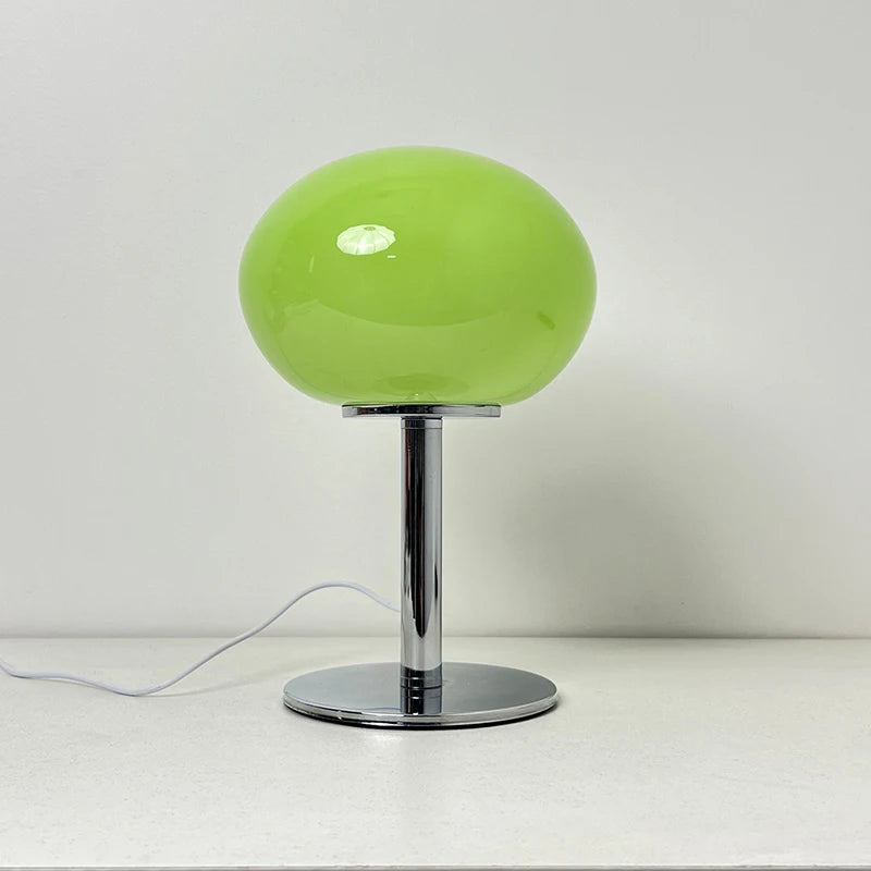 Lampe de chevet jaune