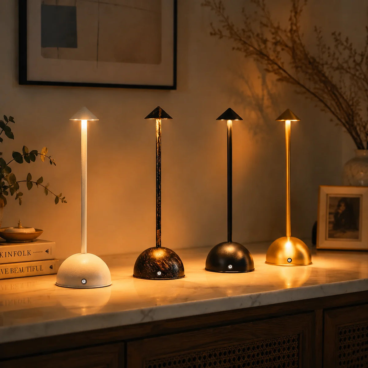 Lampe de chevet led sans fil
