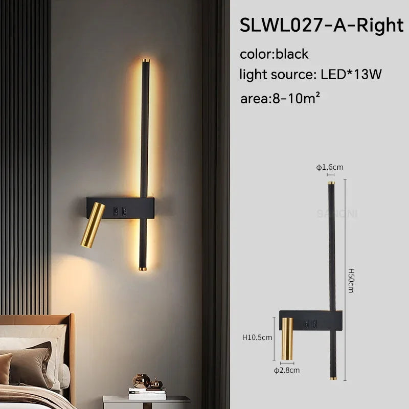 Lampe de chevet variable