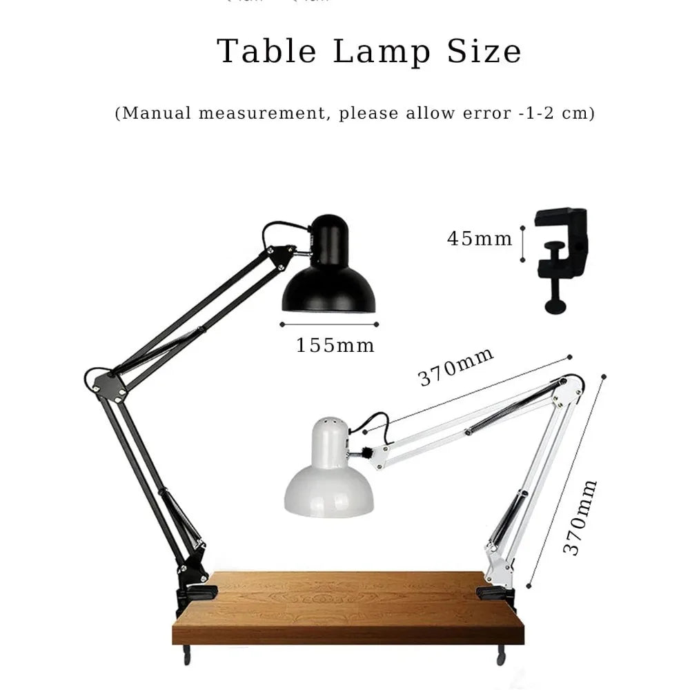 Lampe de chevet style industriel