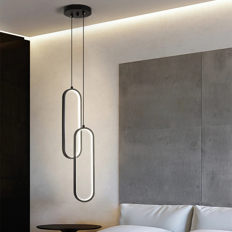 Lampe de chevet suspendue
