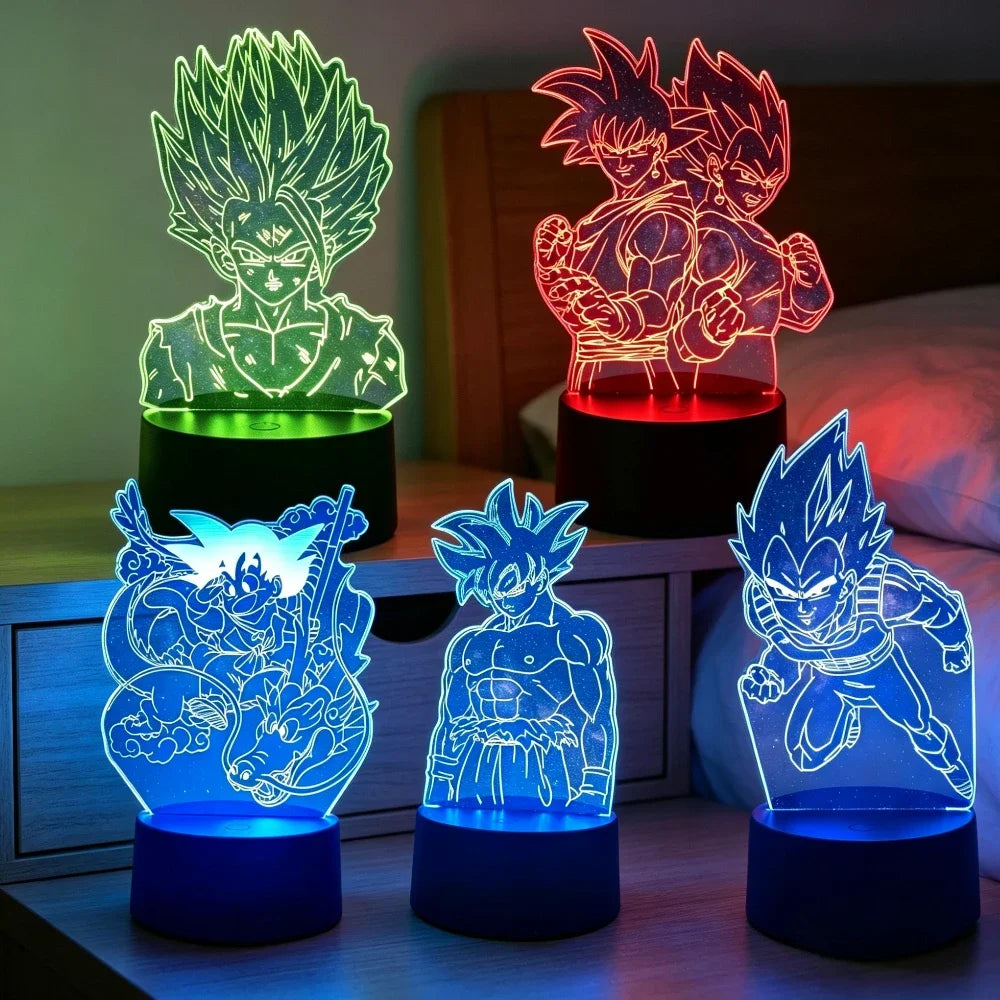 Lampe de chevet dragon ball z