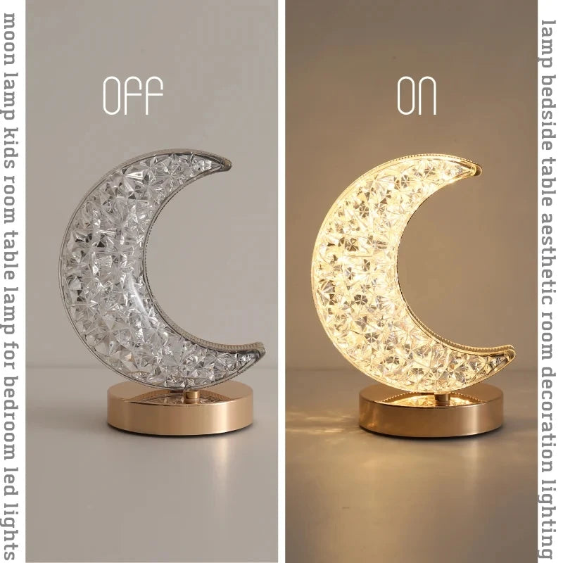 Lampe de chevet lune