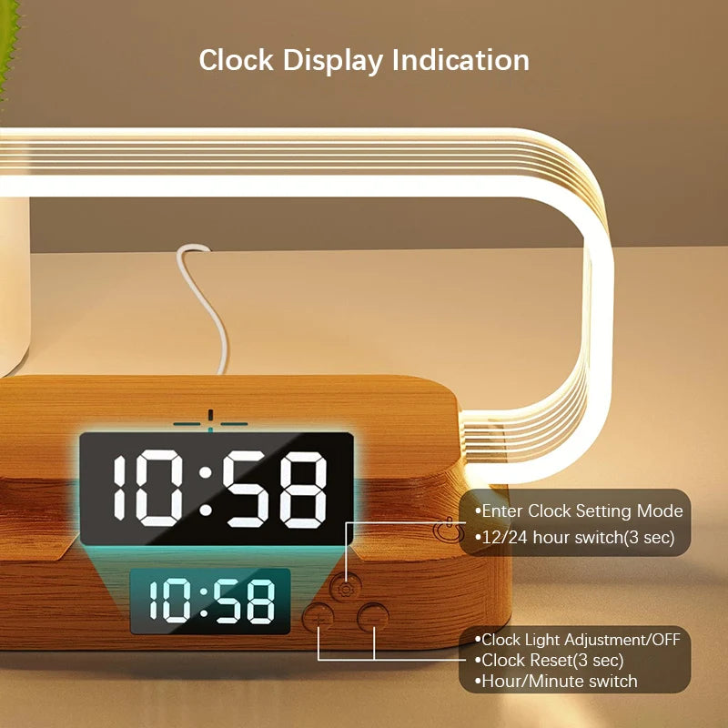 Lampe de chevet recharge telephone