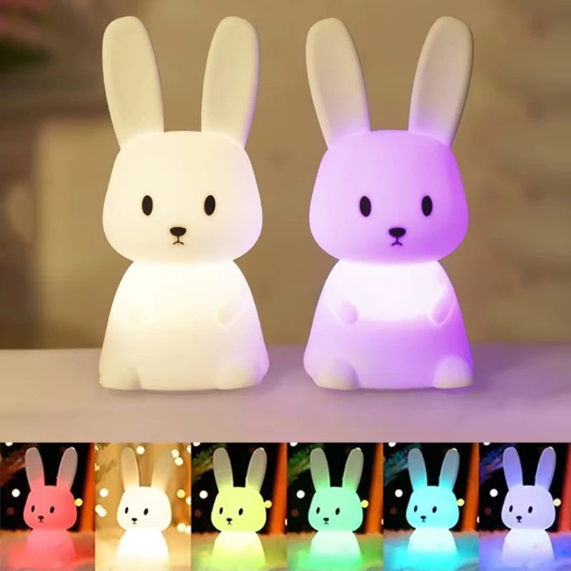 Lampe de chevet lapin