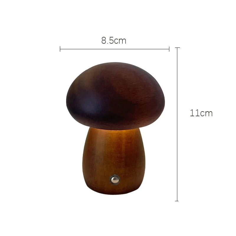 Lampe de chevet bois