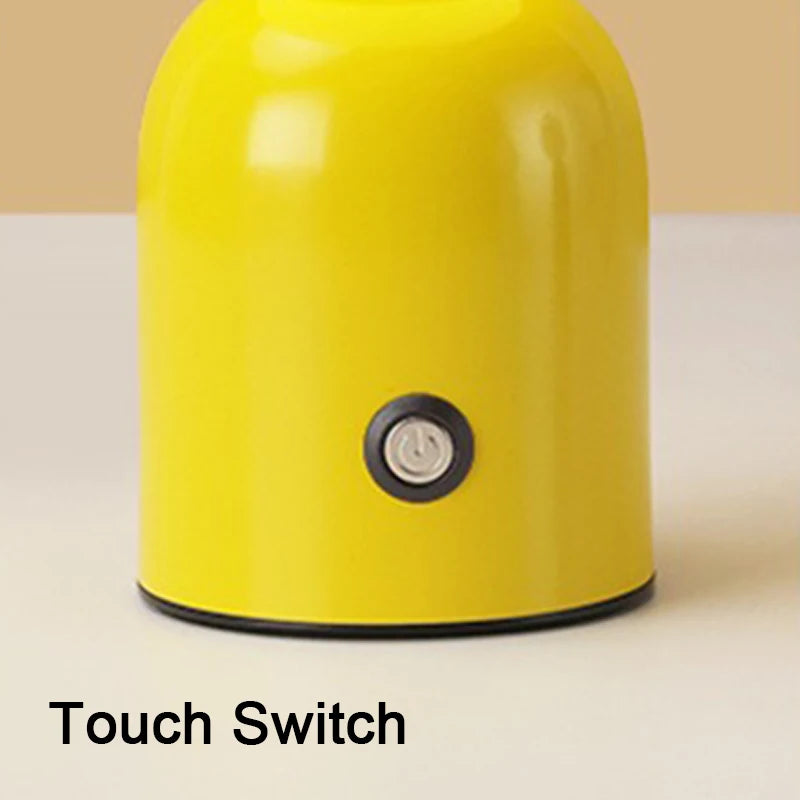Lampe de chevet rouge