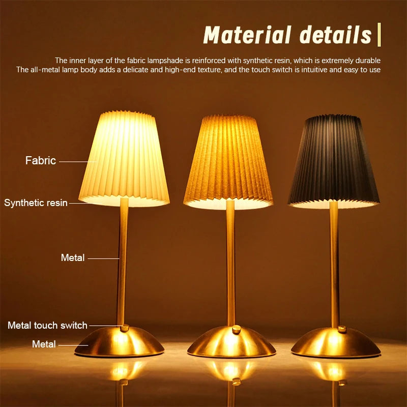 Lampe de chevet style tiffany