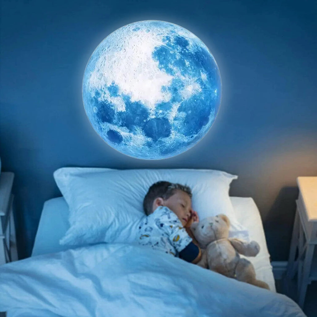 Lampe de chevet bleu