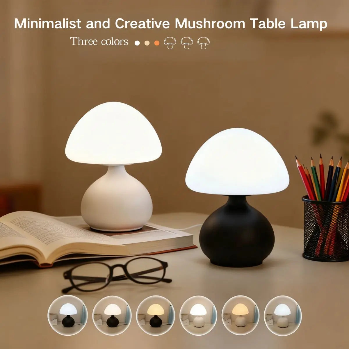 Lampe de chevet bois blanc