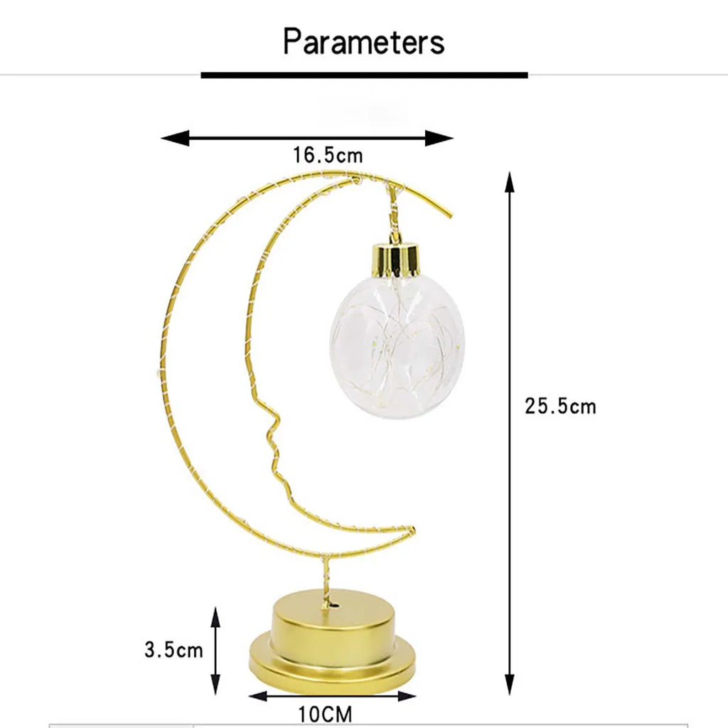 Lampe de chevet fer forgé