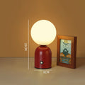 Lampe de chevet rouge