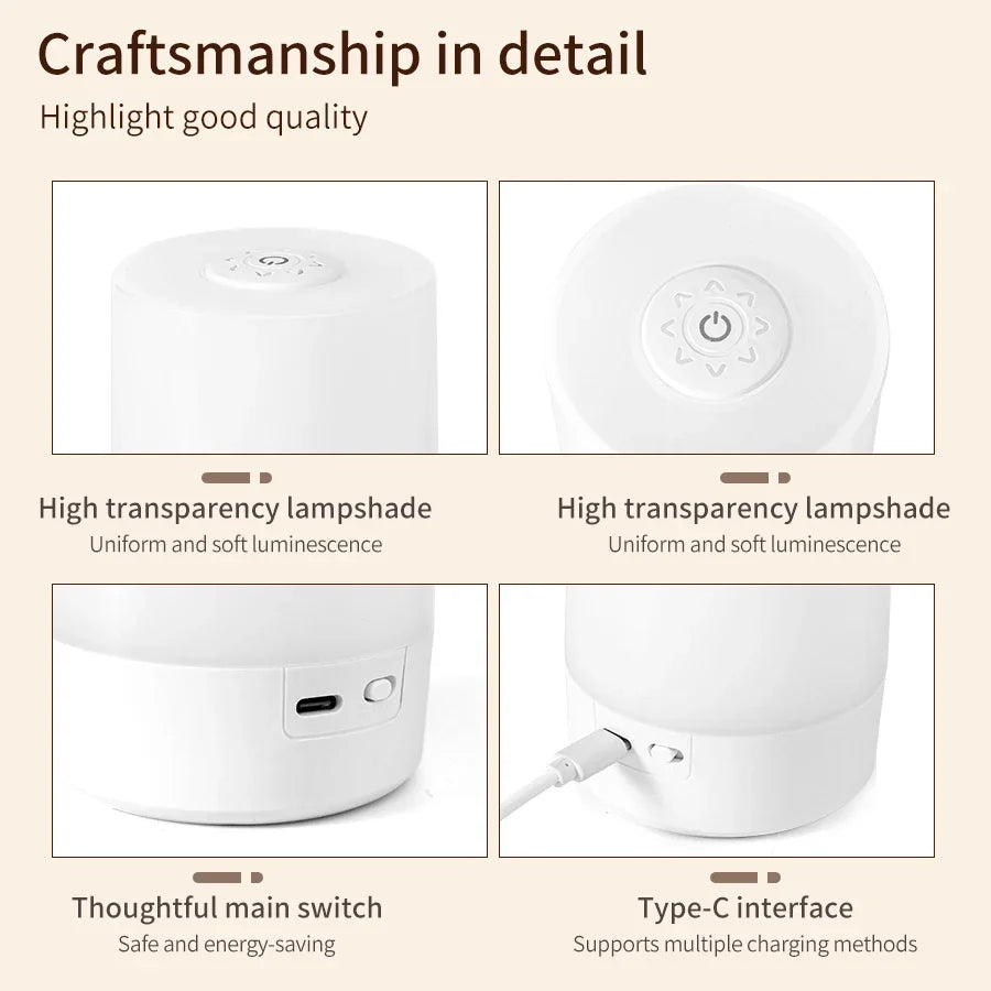 Lampe de chevet led