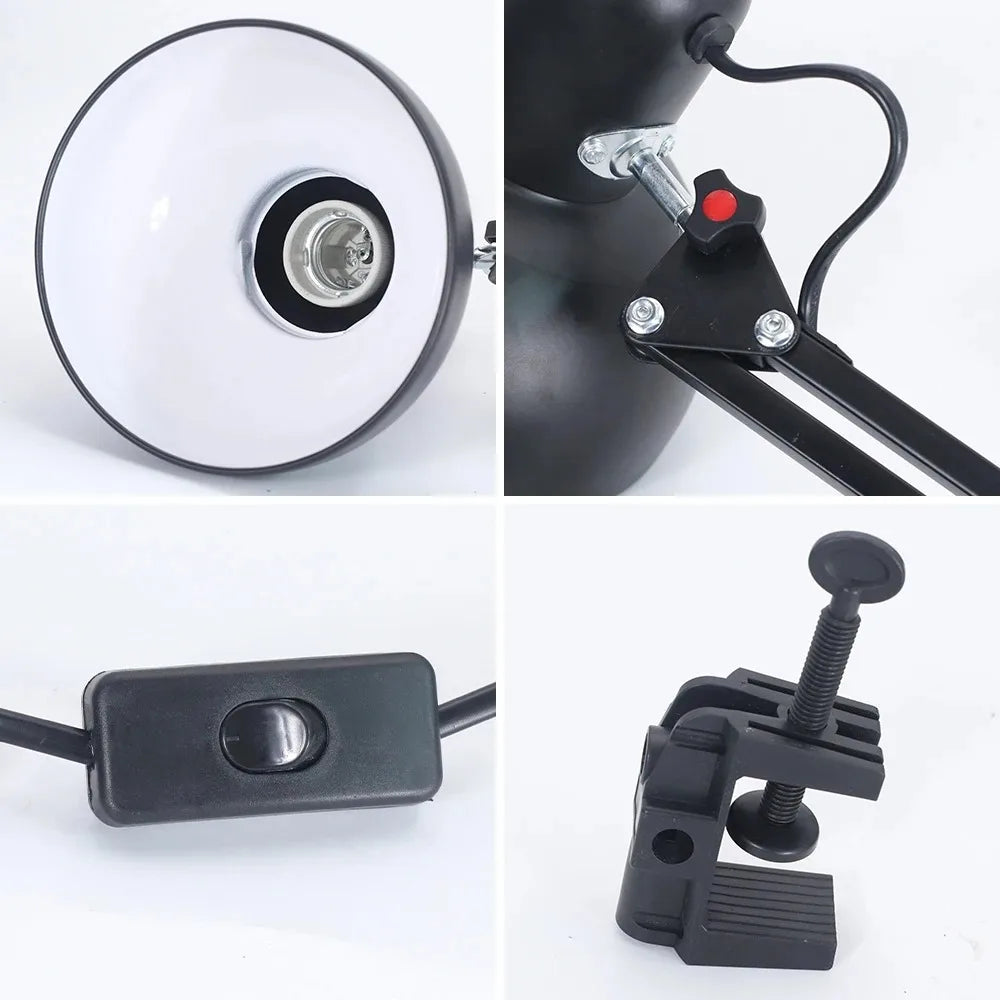 Lampe de chevet style industriel