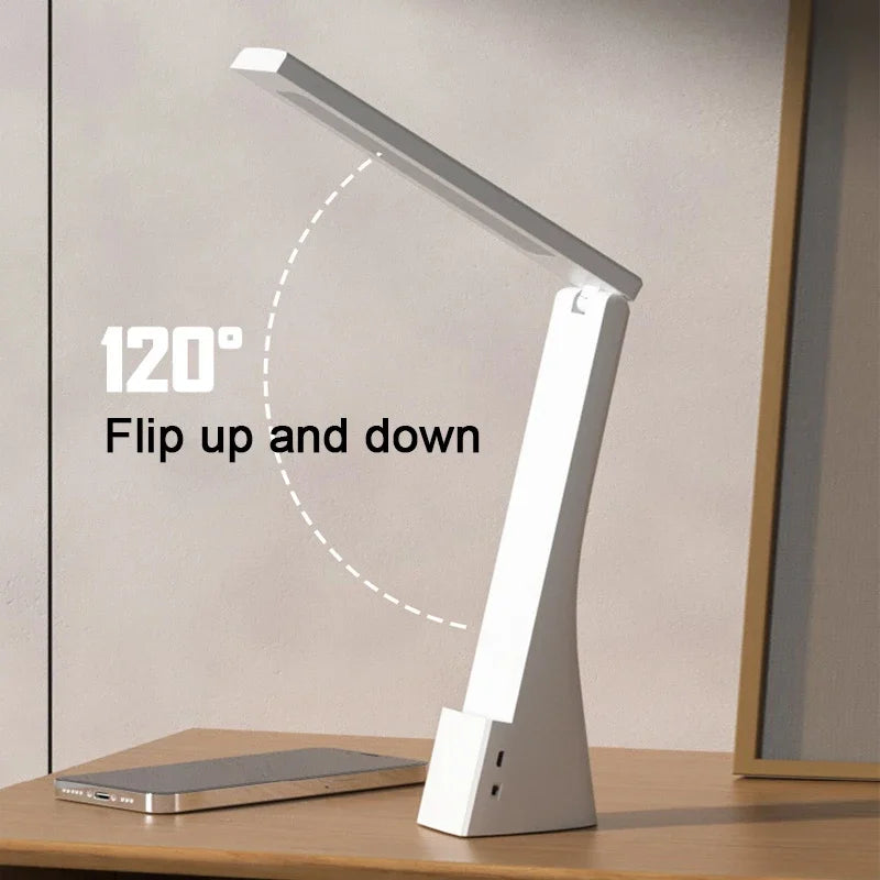 Lampe de chevet grise
