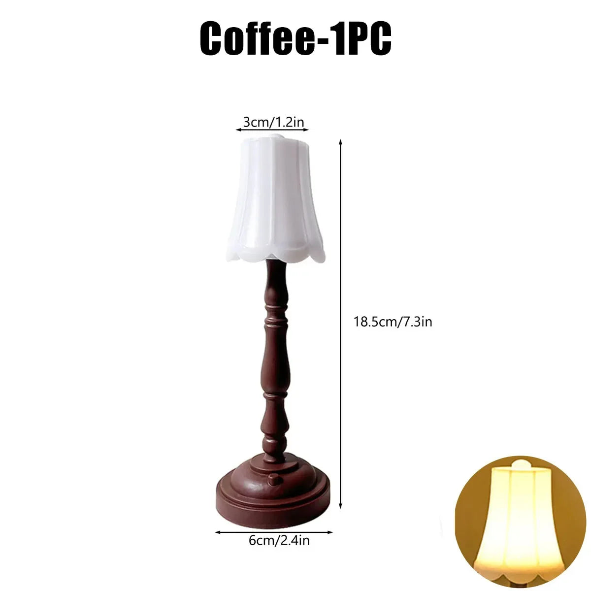 Lampe de chevet ancien