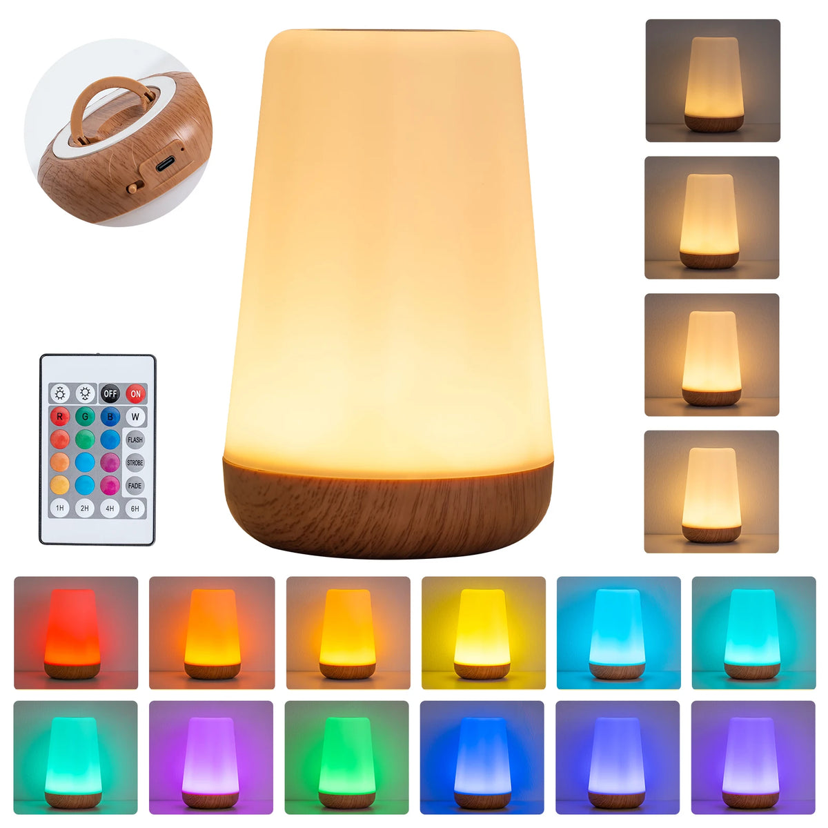 Lampe de chevet tactile