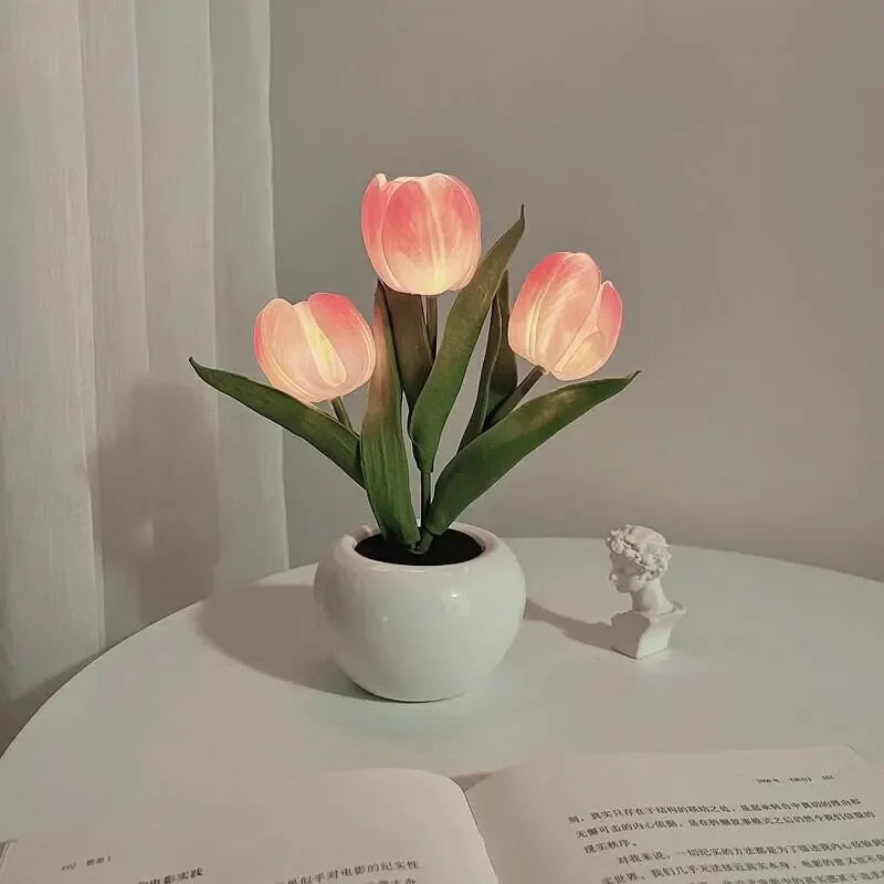 Lampe de chevet porcelaine